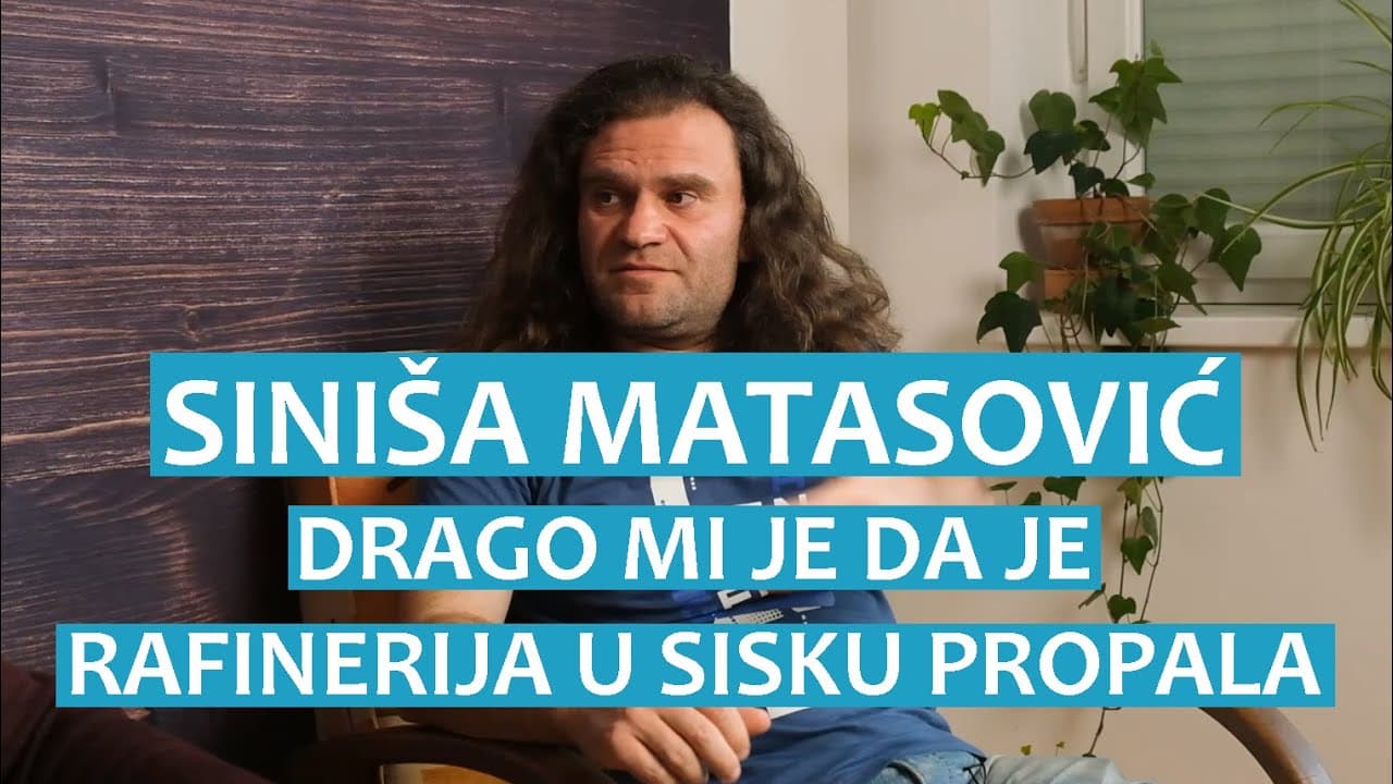 Siniša Matasović: Drago mi je da je rafinerija u Sisku propala