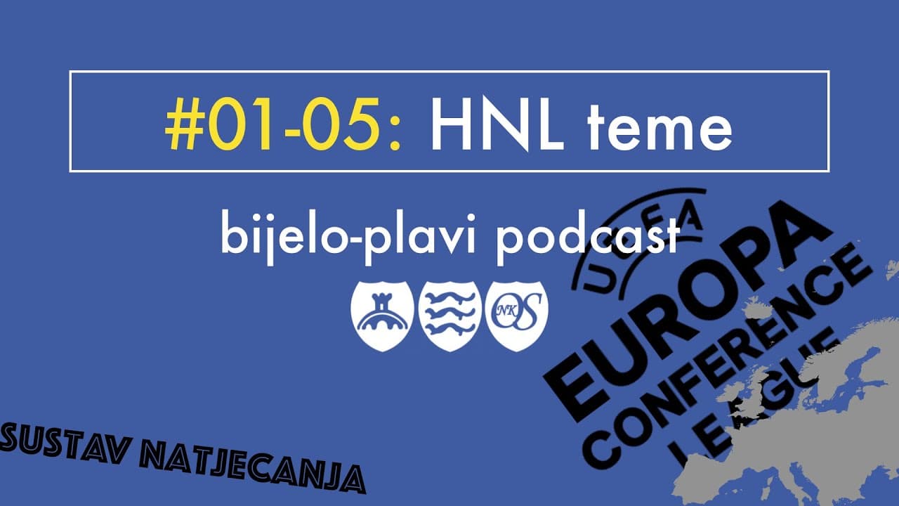 Bijelo plavi podcast #1-5: HNL teme (Konferencijska liga i sustav natjecanja)