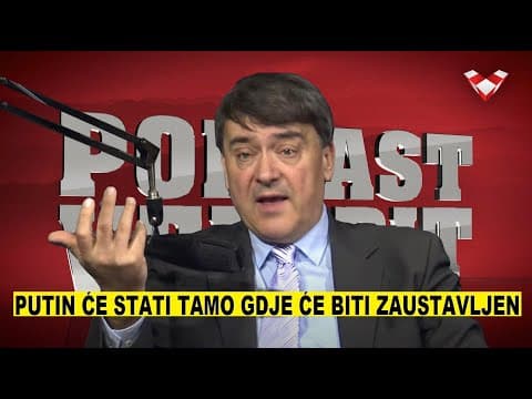 PODCAST VELEBIT – Turk: Vrlo vjerojatno ruska tajna služba stoji iza krize u Srbiji i BiH
