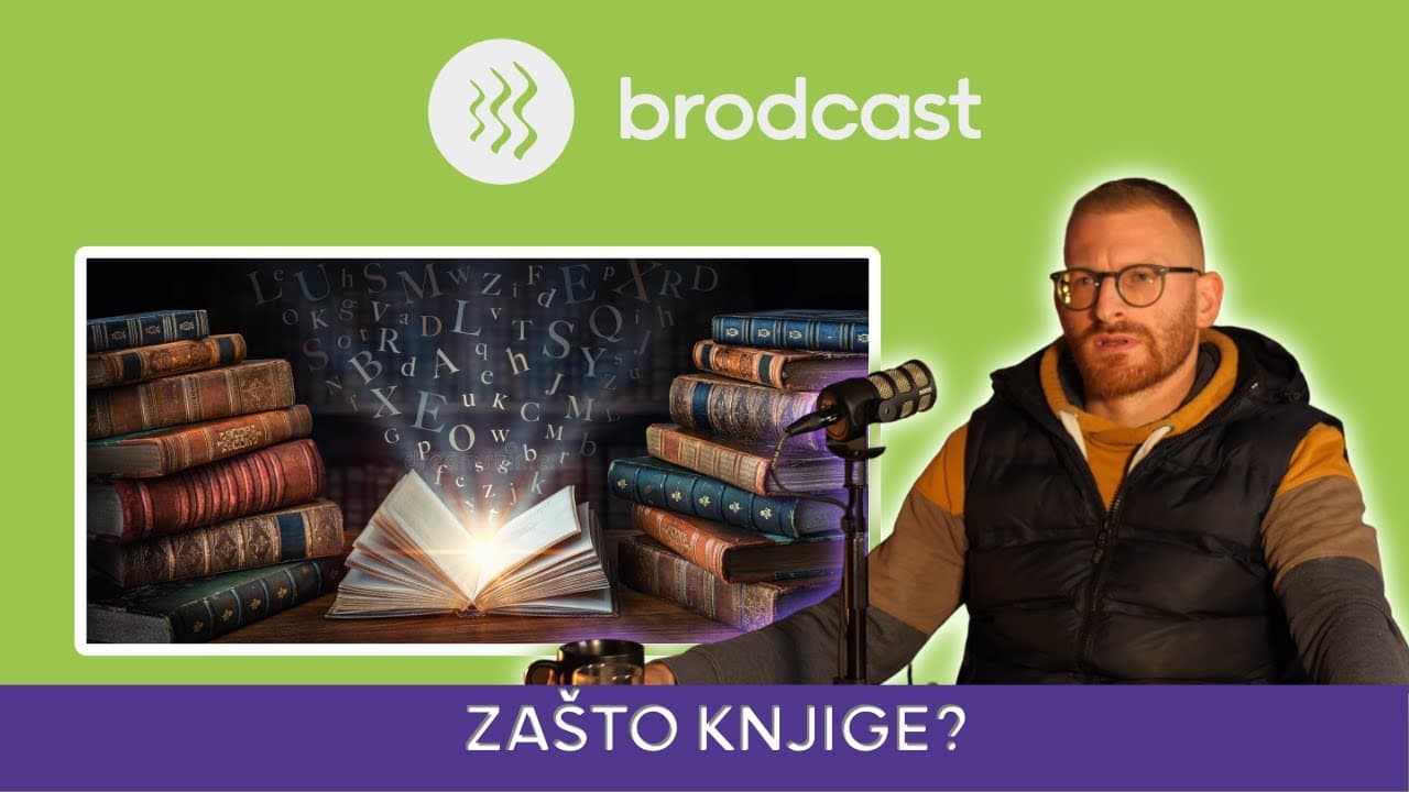 Knjige kao ultimativni izvor znanja | BRODCAST #1 Highlights