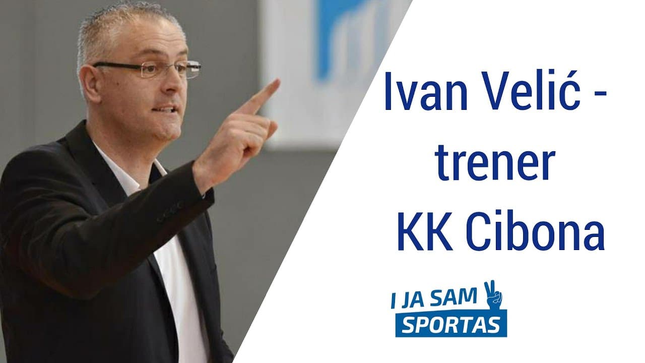 Ivan Velić - trener košarkaškog kluba Cibona | E017 I ja sam sportaš Sportcast