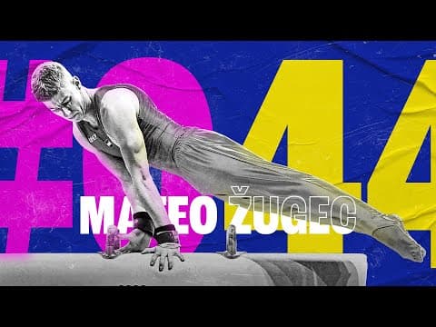 #044 Mateo Žugec - prvi hrvatski osvajač Mediteranskih igara u gimnastici