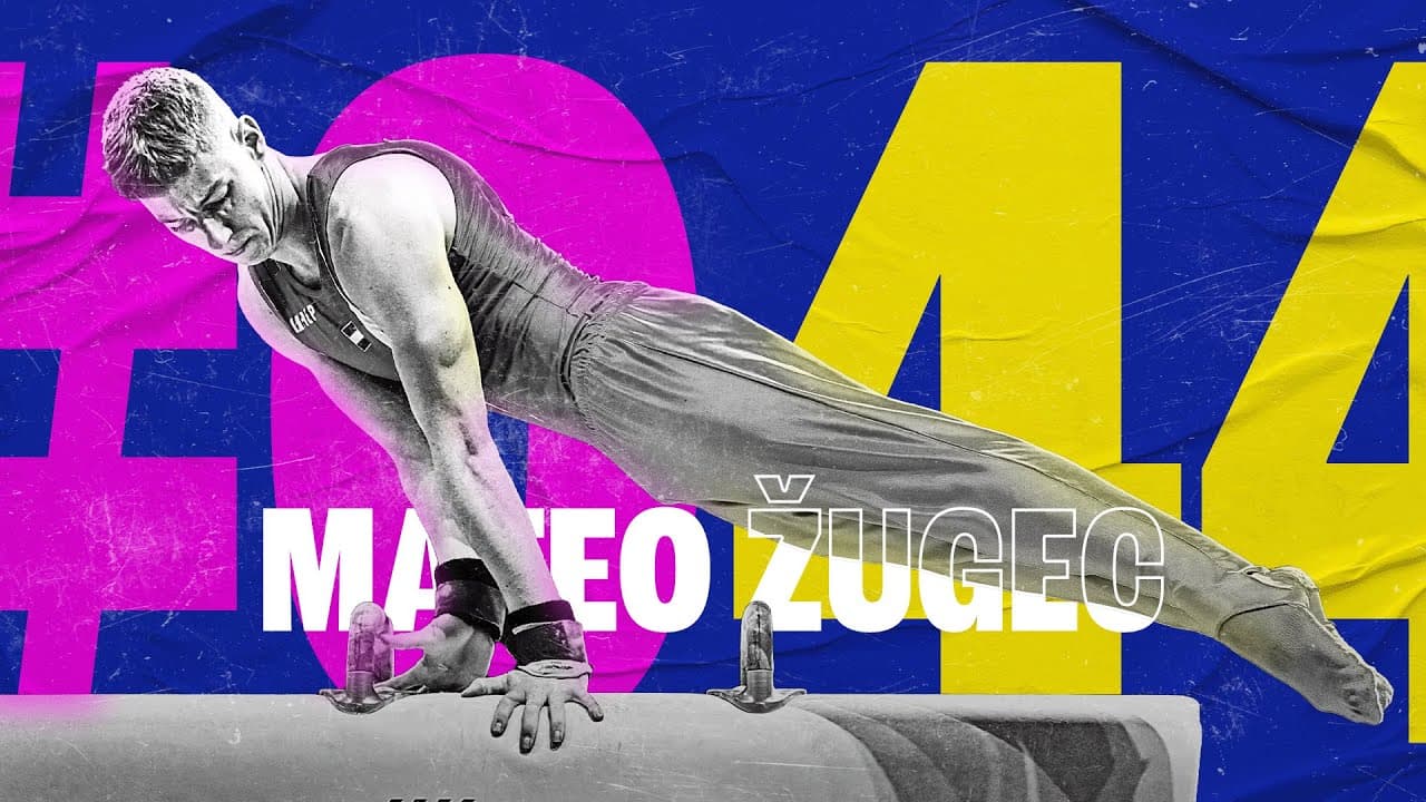 #044 Mateo Žugec - prvi hrvatski osvajač Mediteranskih igara u gimnastici