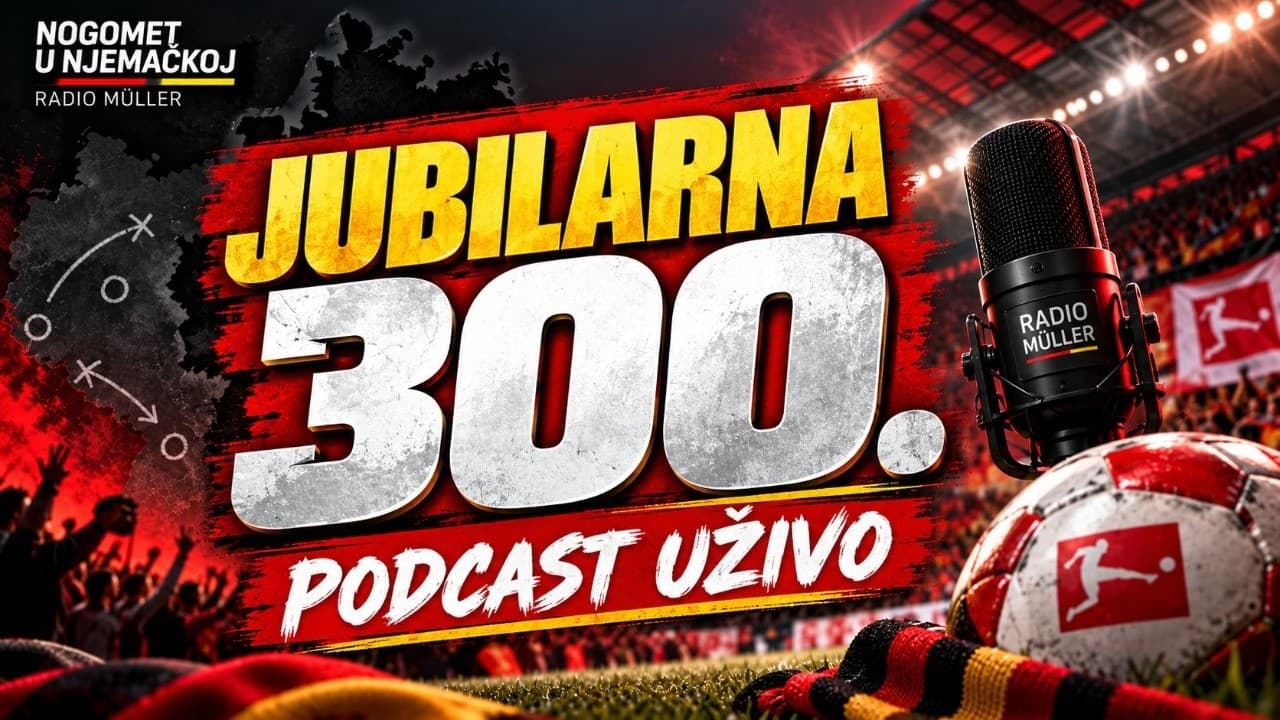 300. epizoda: O podcastu, praćenju nogometa, Der Klasikeru i raspašoju nakon toga - RM podcast #300