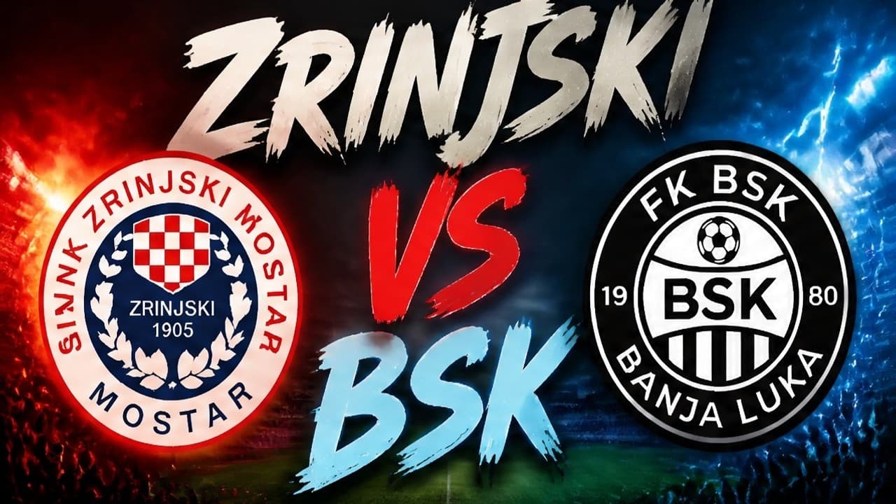 Live Stream: HŠK ZRINJSKI - FK BSK BANJA LUKA | Analiza uživo! ⚽✅