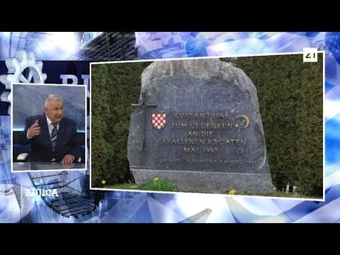 BUJICA 08.05.2024. BOŽE VUKUŠIĆ: POVRATAK BLEIBURGA I POVIJESNOG GRBA NA SPOMENIK HRVATSKIM ŽRTVAMA!