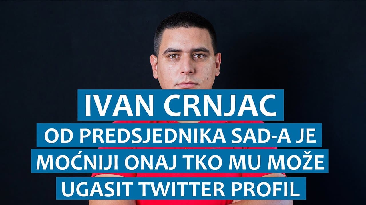 Ivan Crnjac: Od predsjednika SAD-a je moćniji onaj tko mu može ugasit Twitter profil