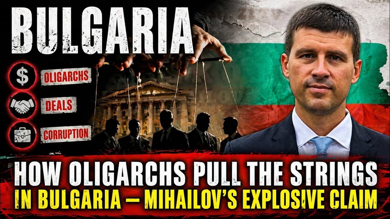 How Oligarchs Pull the Strings in Bulgaria — Mihailov’s Explosive Claim