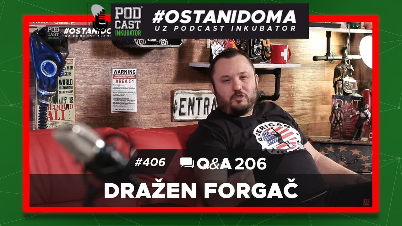 Podcast Inkubator #406 Q&A 206  - Dražen Forgač