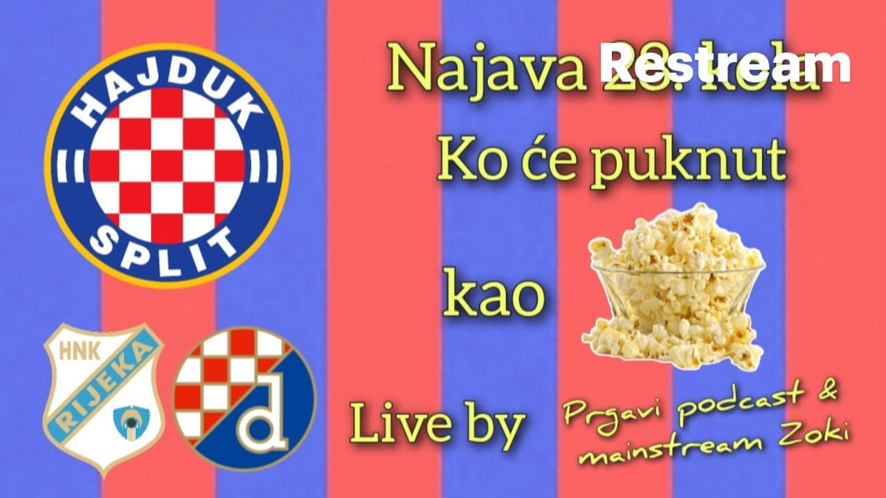 Prgavi live - najava 28. kola