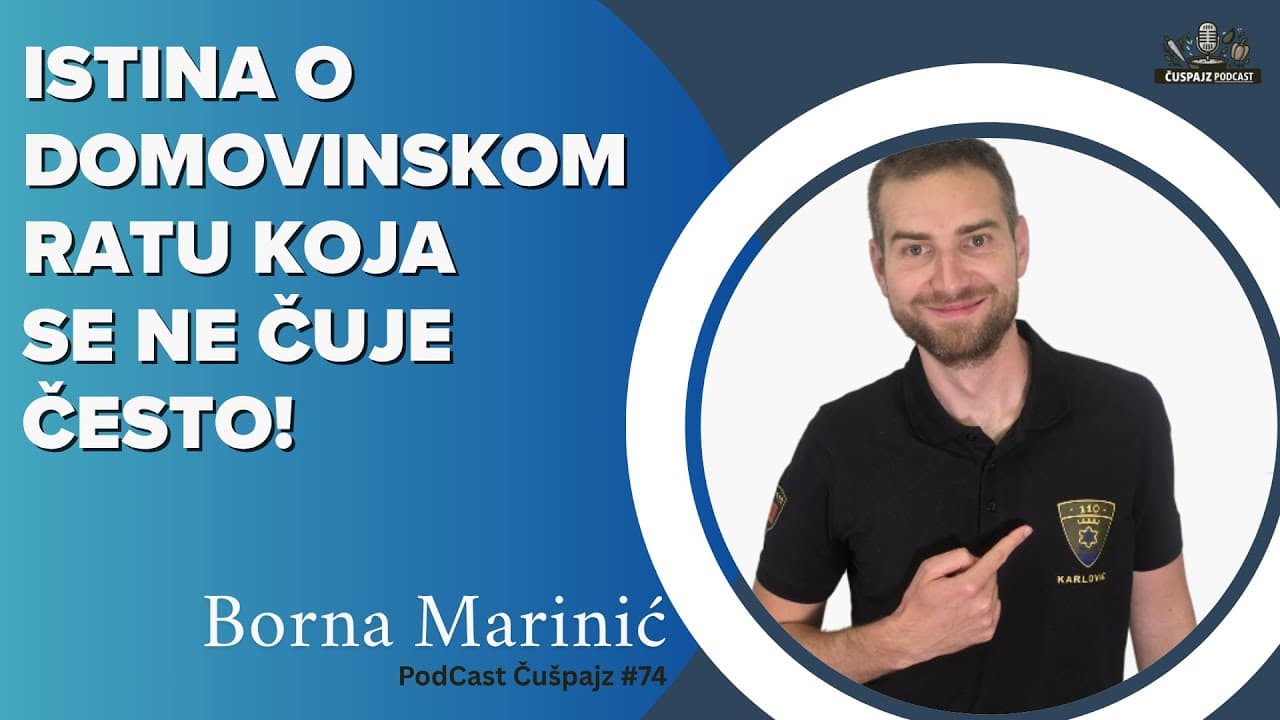 PODCAST ČUŠPAJZ #74 - BORNA MARINIĆ-  Domoljublje je univerzalna vrijednost