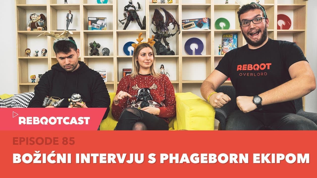 Rebootcast / Episode 85 / Božićni intervju s Phageborn ekipom