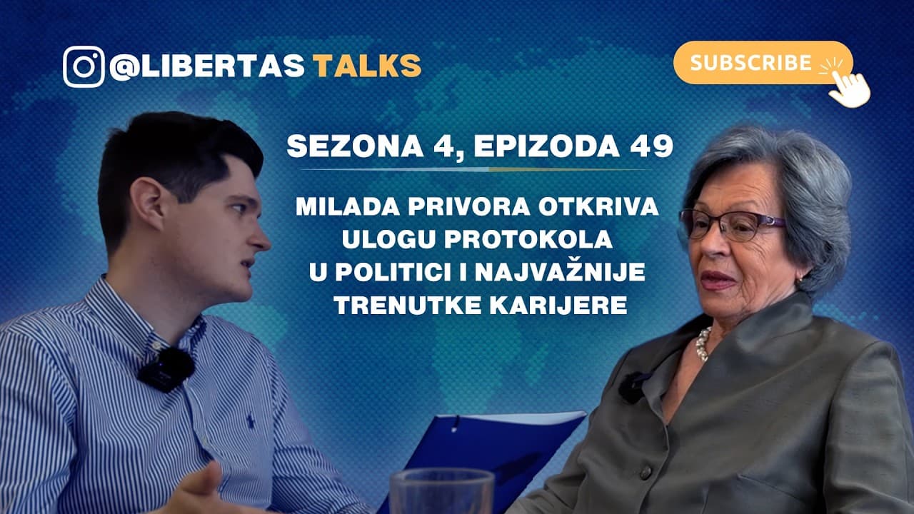 S4E49: Milada Privora otkriva ulogu protokola u politici i najvažnije trenutke karijere