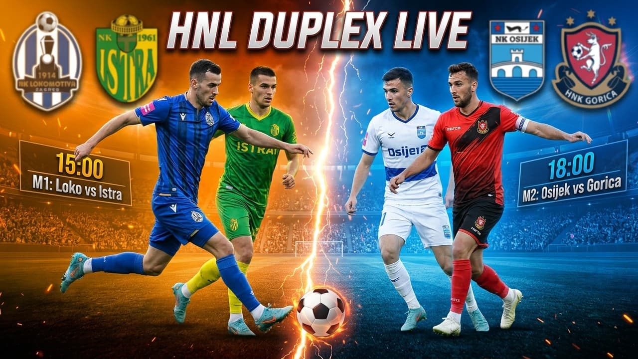 🔴LIVE: Lokomotiva vs Istra i Osijek vs Gorica! Gledamo Zajedno !