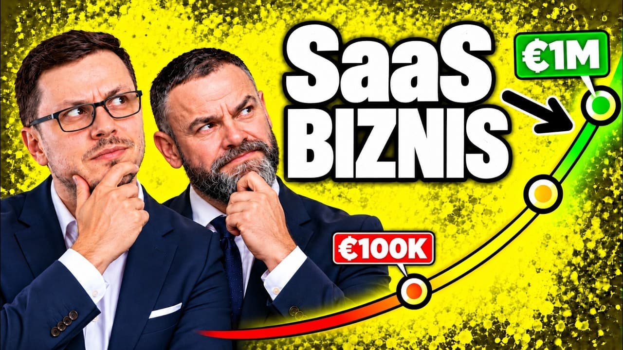 OVAKO se skalira SaaS biznis od €100k do €1M  - MOŽE podcast EP12