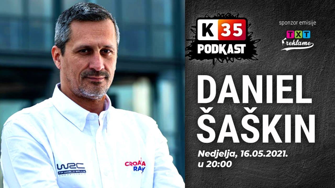 Proslavljeni porečki reli vozač i poduzetnik Daniel Šaškin u podcastu kadar35