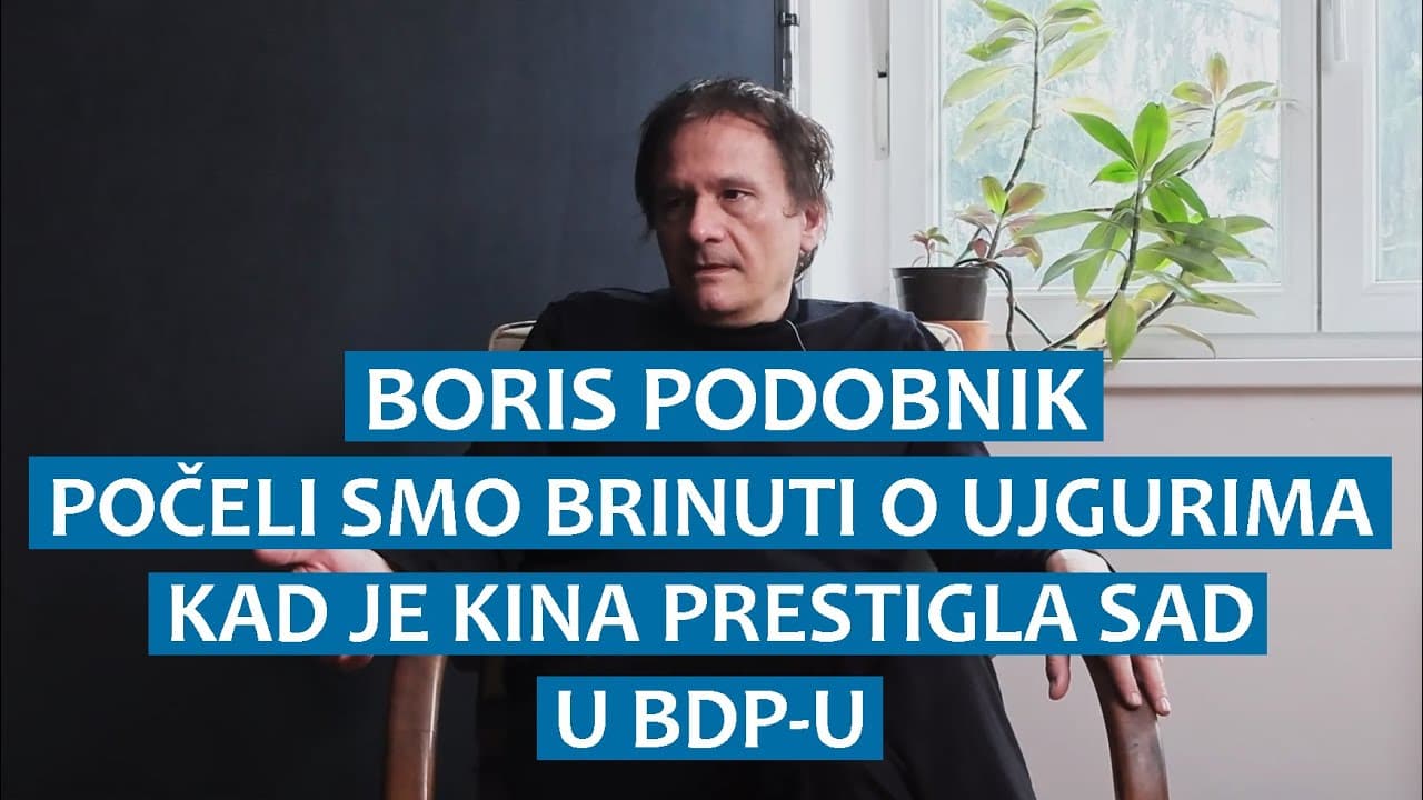 Boris Podobnik: Počeli smo brinuti o Ujgurima, kad je Kina prestigla SAD u BDP-u po kupovnoj moći