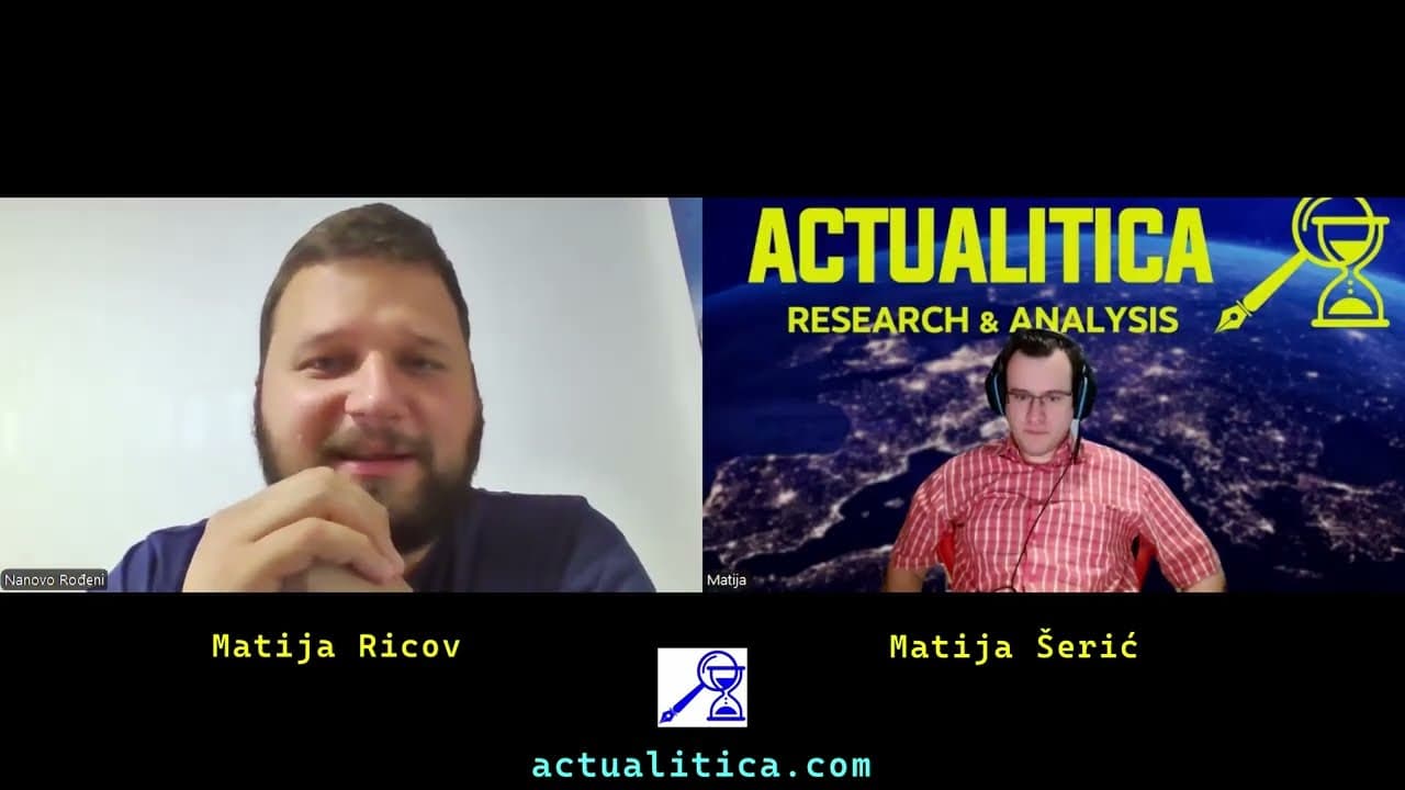 Actualitica Podcast #54 – Matija Ricov: Zašto Bog dopušta zlo i zbog čega mladi napuštaju Crkvu?