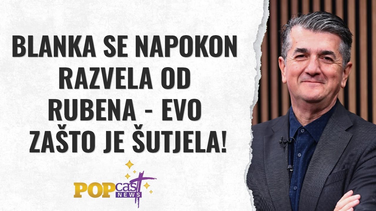 Blanka se napokon razvela od Rubena - Evo zašto je šutjela! Kroz 5 točaka otkriva Darko Pavičić