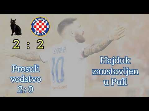 Istra Hajdukova crna mačka ❤️💙 fizički padamo nakon 60. minute 🤍 Prgavi podcast