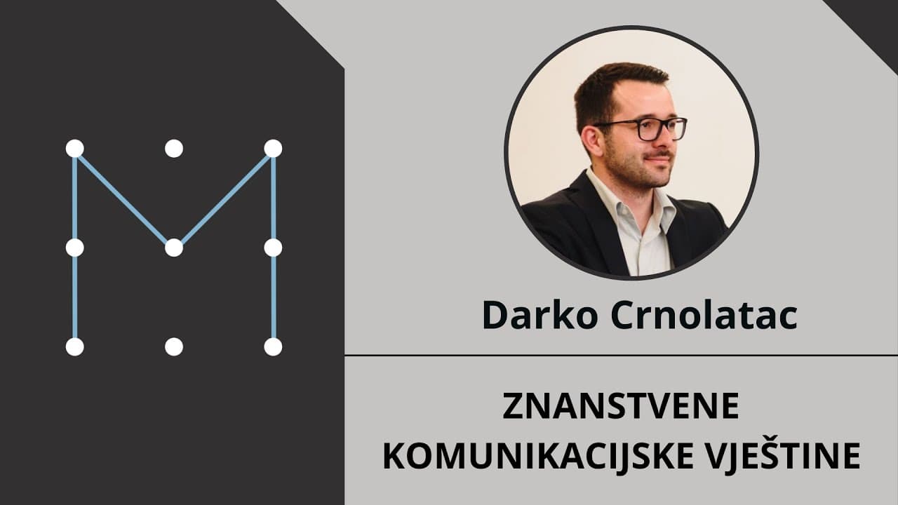 Mutimir 2021. - Darko Crnolatac: Znanstvene komunikacijske vještine
