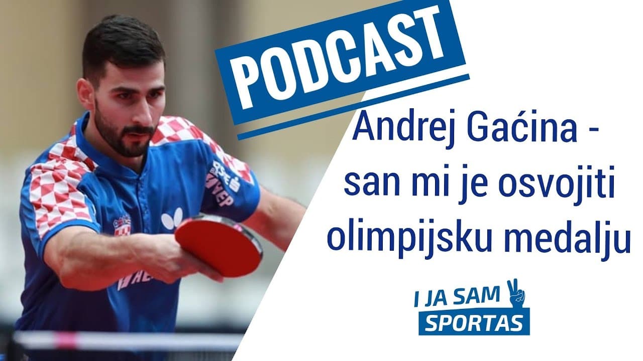 Andrej Gaćina - san mi je osvojiti olimpijsku medalju | E030 I ja sam sportaš Sportcast