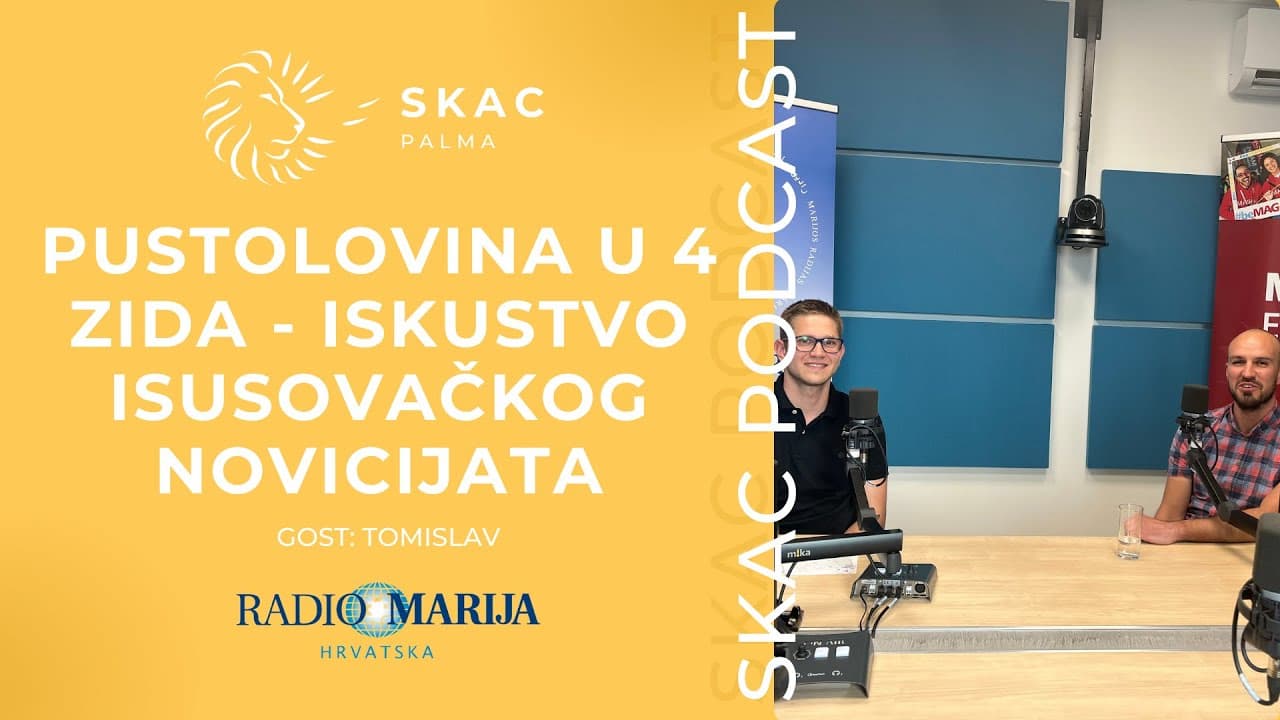 SKAC Podcast #19: Pustolovina u 4 zida - iskustvo isusovačkog novicijata