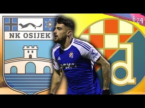 Osijek Dinamo 1:1 / live iz auta #5