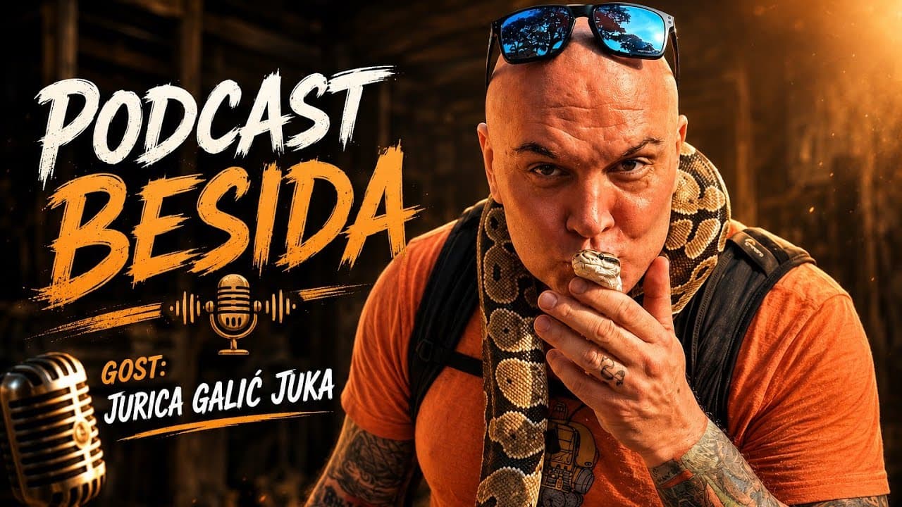 Jurica Galić JUKA | Od voodoo rituala do neobičnih ceremonija | Podcast Besida #59 