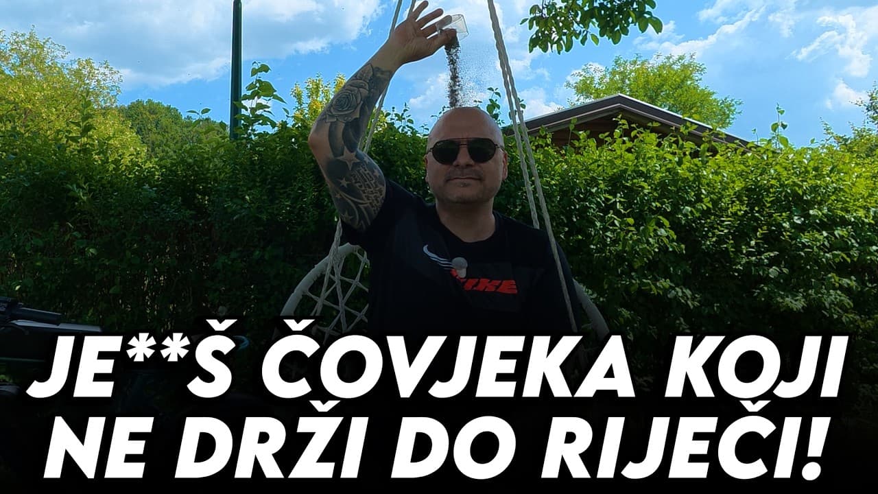 KOVA JE USPIO, A JA SE POSUO PEPELOM!