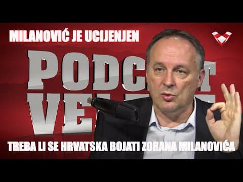 PODCAST VELEBIT – Malić: Kad vidim Milanovića vidim more alkohola koje se ulijeva u 'Rijeke pravde'