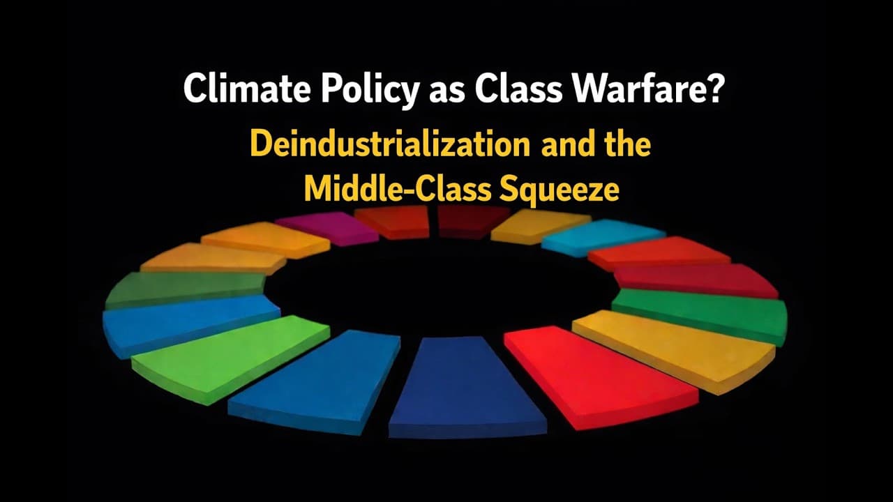 Climate Policy as Class Warfare? Deindustrialization and the Middle-Class Squeeze