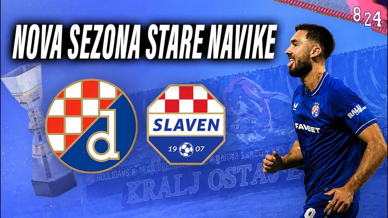 Dinamo - Slaven 2:0 / live iz Varšave