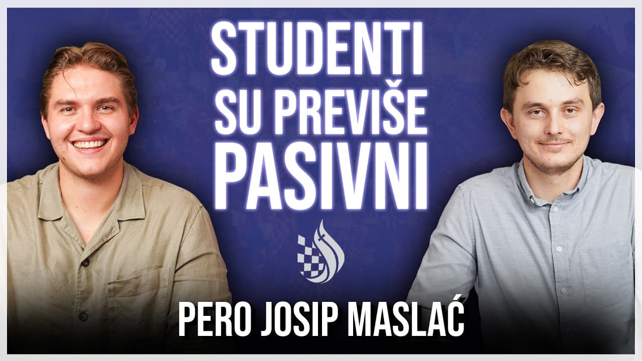 Zaslužuju li današnji studenti više? |  STUDENTSKI ŽIVOT U 2026.  | Pero Josip Maslać - PODCAST #112