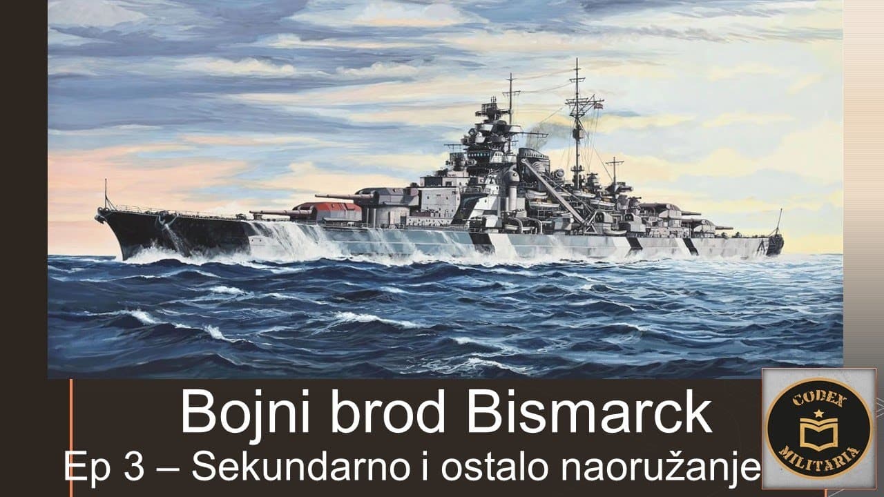 Bojni brod Bismarck, ep 3 - Sekundarno i ostalo naoružanje