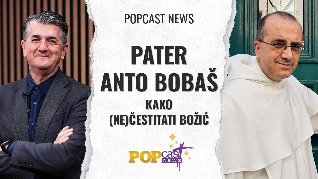 POPCAST NEWS: "I Bog je mogao poslati sms za Božić, ali nije, nego nam je poslao svojega Sina."