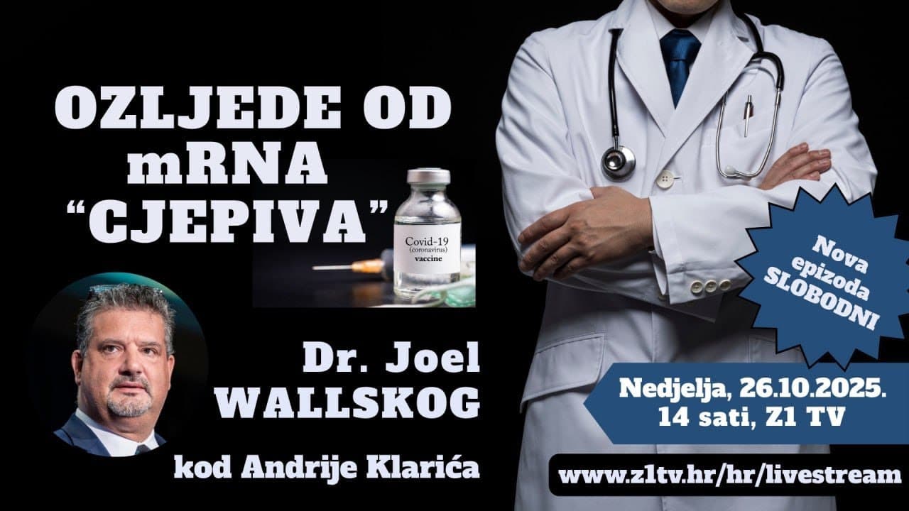 SLOBODNI podcast #128 Joel Wallskog React 19 se bori za ozlijeđene cjepivom protiv C19