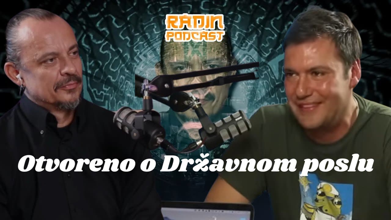 Otvoreno o Državnom poslu - Dejan Ćirjaković - 7 Minuta sa Radinom -     Nikola Radin Podcast