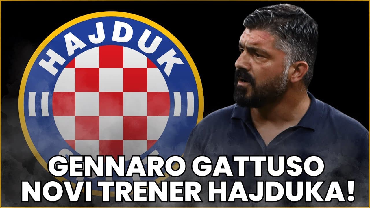🎙️GENNARO GATTUSO JE NOVI TRENER HAJDUKA! STIŽU PROMJENE!