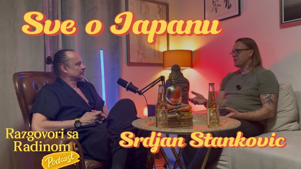 Sve što ste želeli da znate o Japanu - Srdjan Stanković - Razgovori sa Radinom