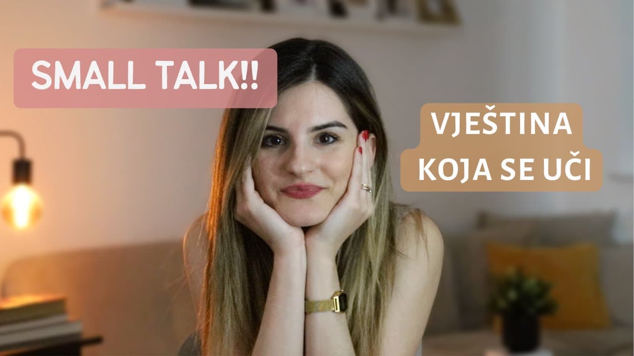 vodi ugodan razgovor i ostavi odličan prvi dojam  :) #smalltalk