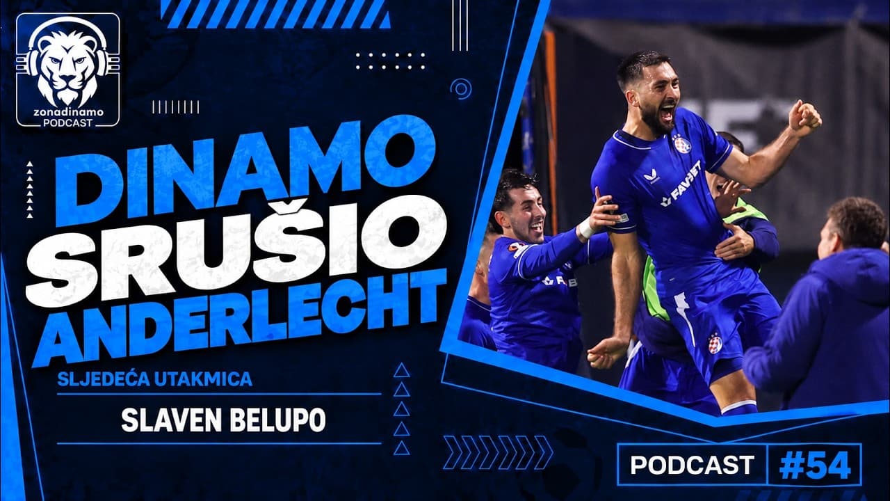 Zona Dinamo Podcast - Rutinski srušen Anderlecht