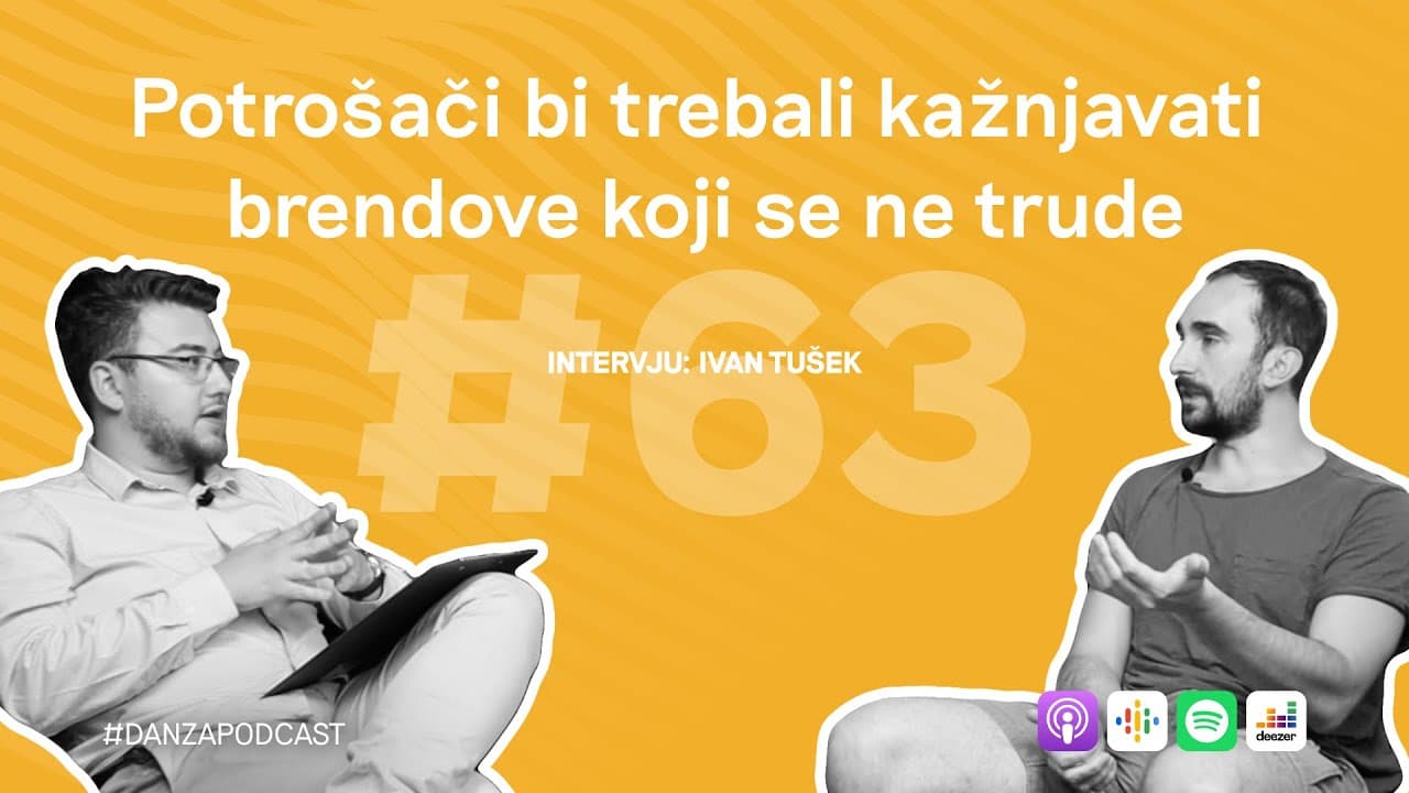 Potrošači bi trebali kažnjavati brendove koji se ne trude | Ivan Tušek
