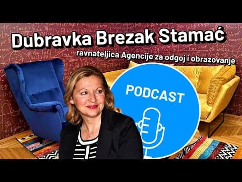 [Podcast] #7 Dubravka Brezak Stamać AZOO | Doziranje gradiva tijekom online nastave je iznimno važno