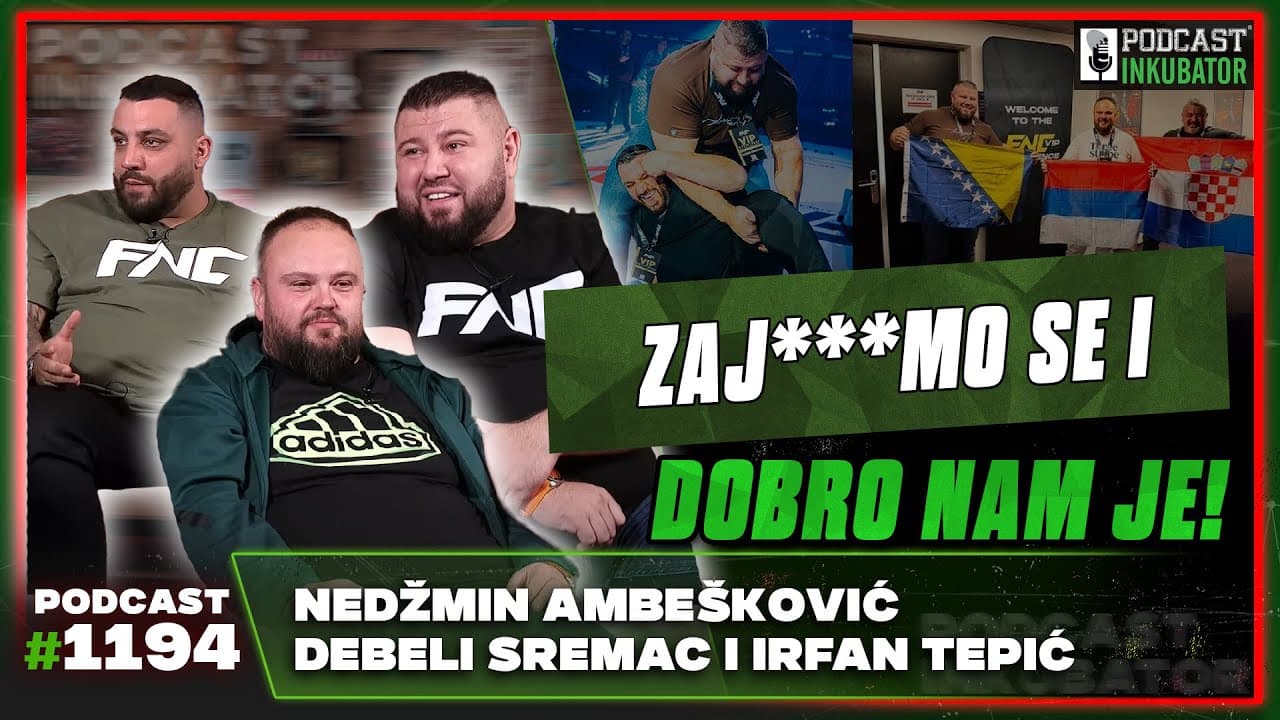 Podcast Inkubator #1194 - Marko, Nedžmin Ambešković, Debeli Sremac i Irfan Tepić