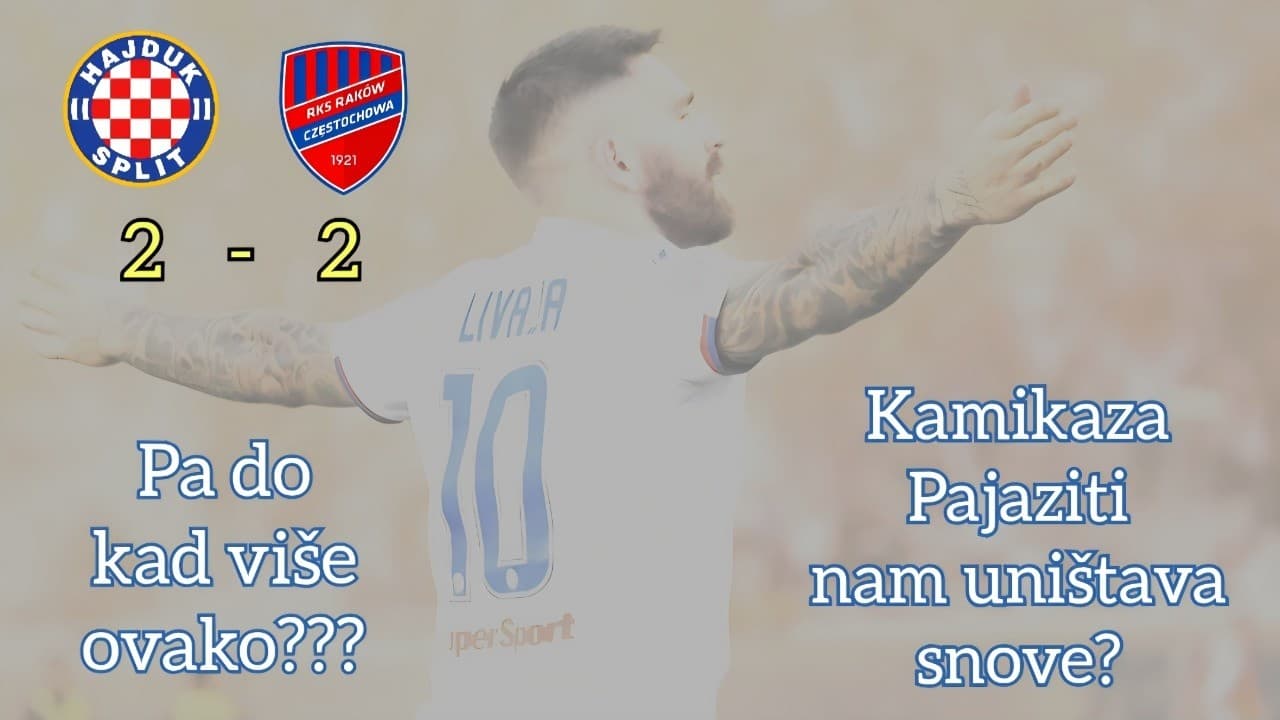 10 Hajduka i Pajaziti ❤️💙 opet gol u zadnjoj minuti 🤍 Prgavi podcast