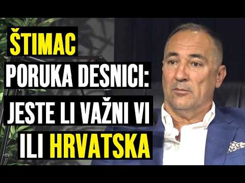 PODCAST VELEBIT - Štimac: Kad je u pitanju moj ulazak u politiku - ODLUKA JE DONESENA