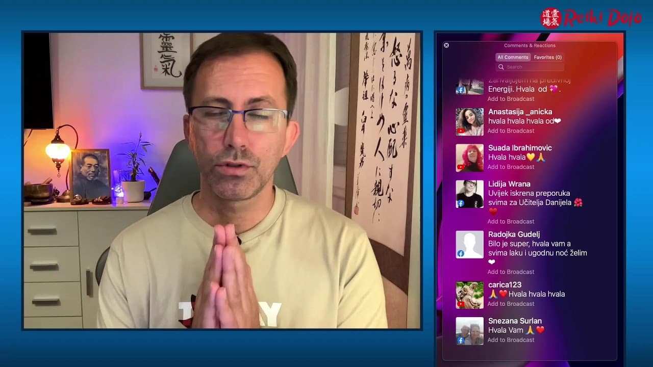 Reiki Dojo Live - 10mj 2022