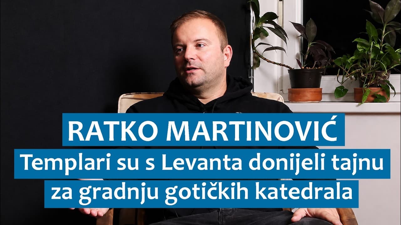 Ratko Martinović: Templari su s Levanta donijeli tajnu za gradnju gotičkih katedrala