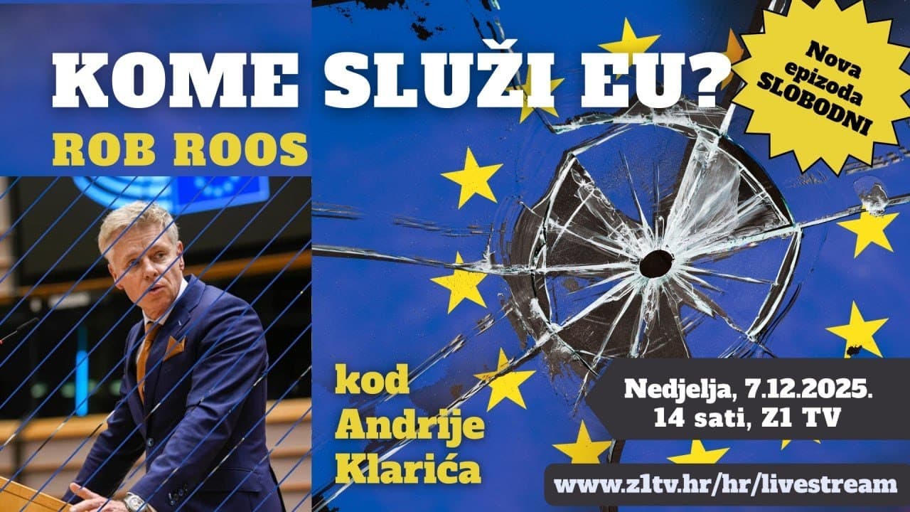 SLOBODNI podcast #133 Rob Roos  Europa ide u pogrešnom smijeru